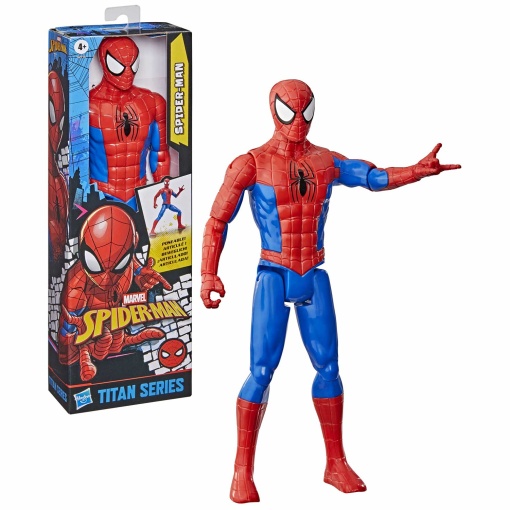 Figura de acción de Spider-Man Titan Marvel Spider-Man de 30 cm de Hasbro