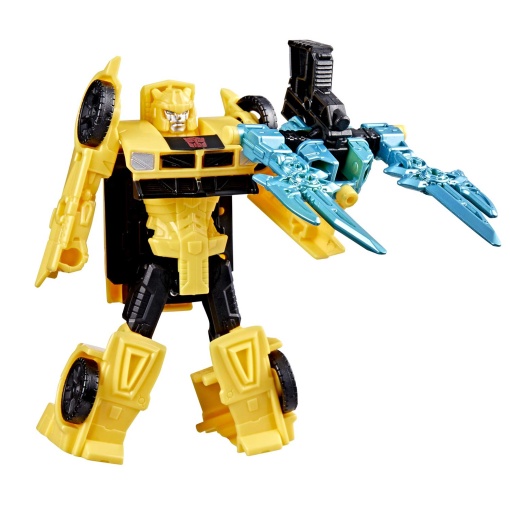 Transformers Cyberworld Cyber Changers con armadura de Bumblebee de Hasbro