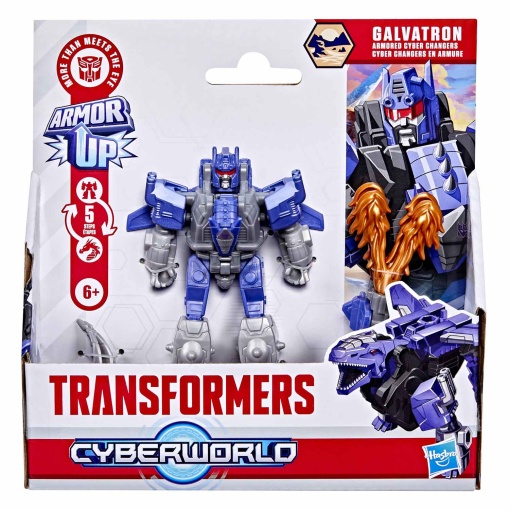 Transformers Cyberworld Cyber Changers con armadura de Galvatron de Hasbro