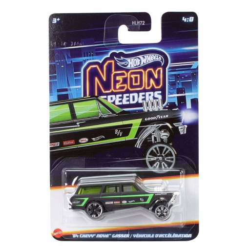 Hot Wheels Silver Series Neon Speeders Mattel Surtido HLH72