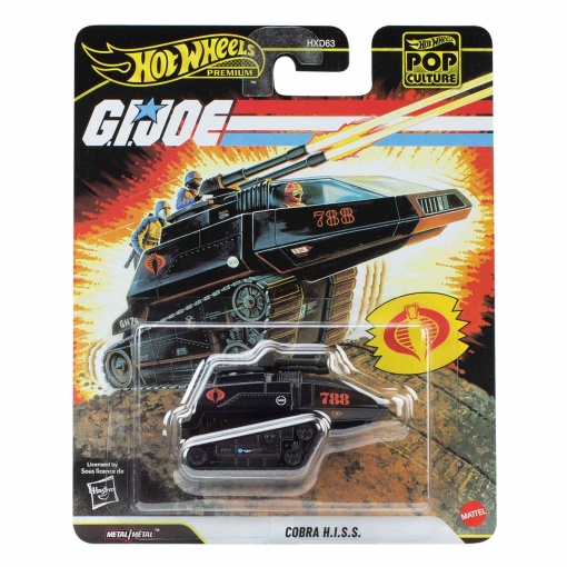 Hot Wheels Premium Pop Culture G.I. Joe Cobra H.I.S.S. Mattel HXD63/JHW83