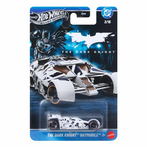 Hot Wheels Silver Series DC Batman El Caballero Oscuro Batimóvil Mattel HDG89/JKW93