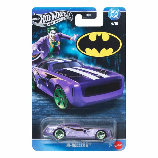 Hot Wheels Silver Series DC Batman Hi-Roller II Mattel HDG89/JKX00