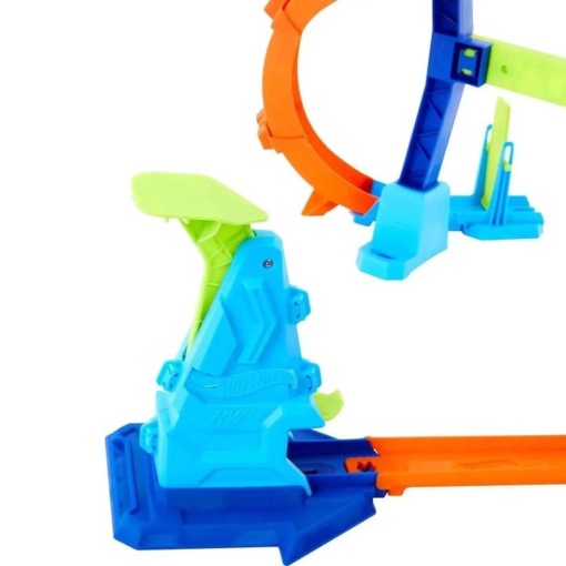 Hot Wheels Stunt Tracks pista campeão de salto com acrobacia Mattel JLM90/JLM91