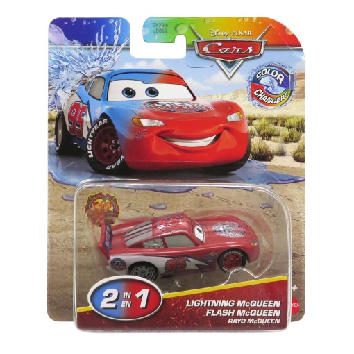 Disney Pixar Cars Color Changers Lightning McQueen dark Mattel GNY94/JDB56/JHD86