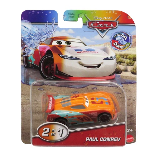 Disney Pixar Cars Color Changers Paul Conrev Mattel GNY94/JDB56/JHG28