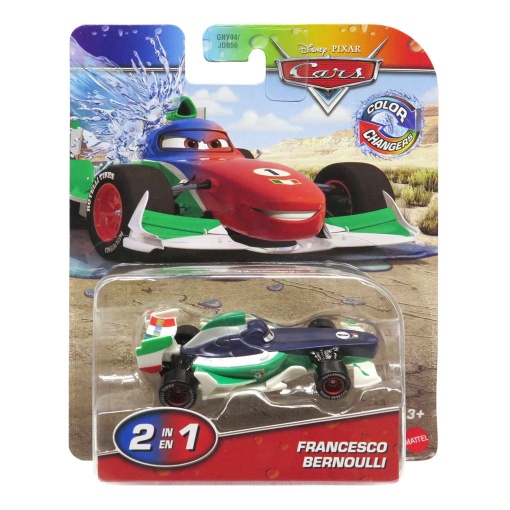 Disney Pixar Cars Color Changers Francesco Bernoulli Mattel GNY94/JDB56/JKP73