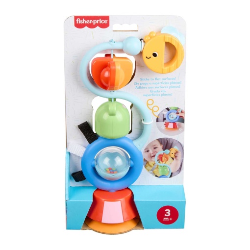 Fisher-Price sensory sound toy with suction cup, Mattel JHB46