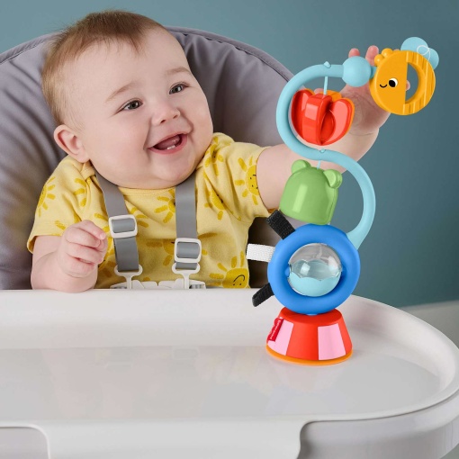 Fisher-Price sensory sound toy with suction cup, Mattel JHB46