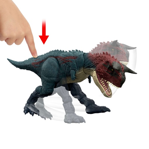 Jurassic World Survival mordiscos despiadados Carnotaurus 45cm Mattel JKG85