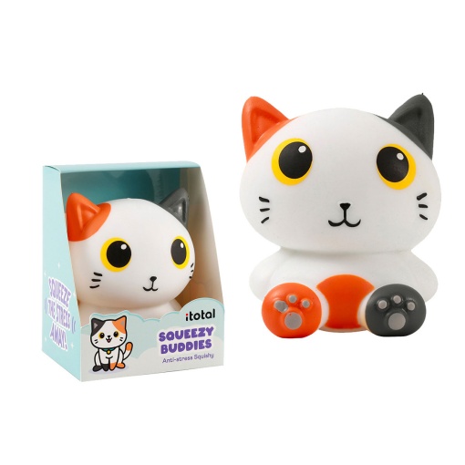 Gato naranja antiestrés iTotal
