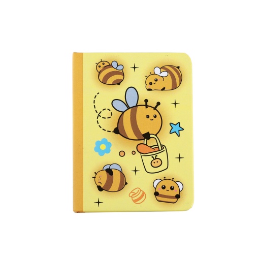 Caderno A7 iTotal abelha 70g 80 folhas