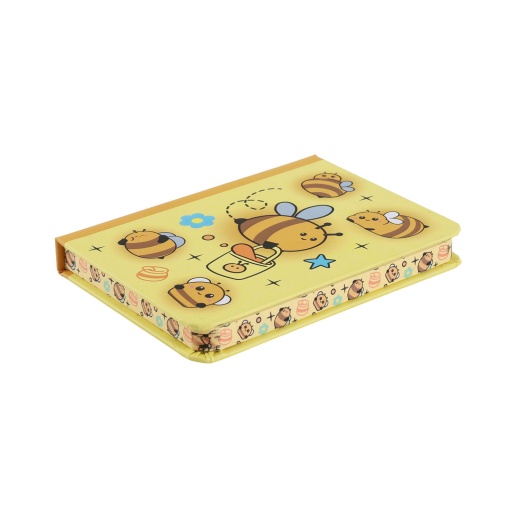 Caderno A7 iTotal abelha 70g 80 folhas