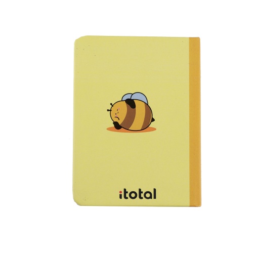 Caderno A7 iTotal abelha 70g 80 folhas