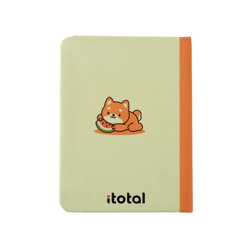 Notebook A7 iTotal shiba 70g 80 sheets