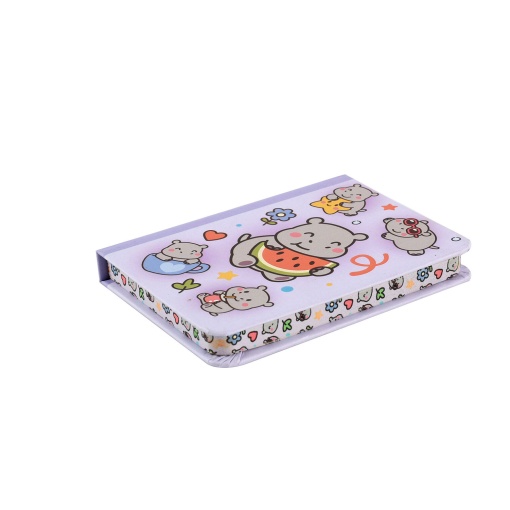 Caderno A7 iTotal hippo 70g 80 folhas