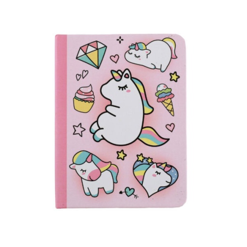 Caderno A7 iTotal unicórnio 70g 80 folhas