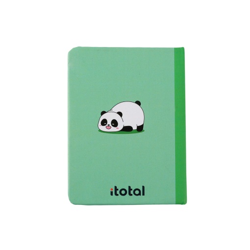Caderno A7 iTotal panda 70g 80 folhas