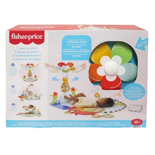 Ginásio de atividades 3 em 1 FISHER-PRICE Mattel HYR60