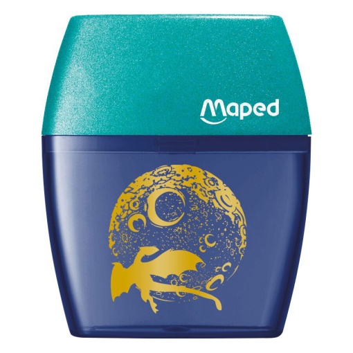 Afia dupla com depósito MAPED Dragon Shaker