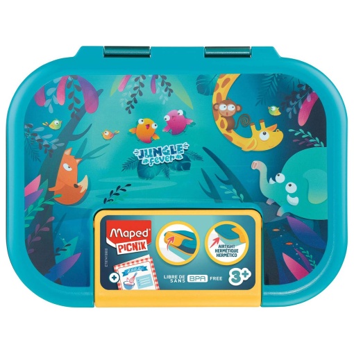 Caixa de lanche MAPED Picnik Jungle Fever 900ml