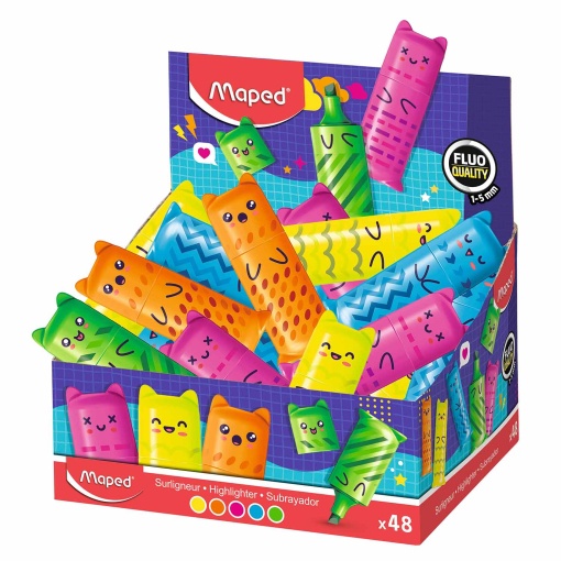 Sublinhador MAPED mini néon sortido