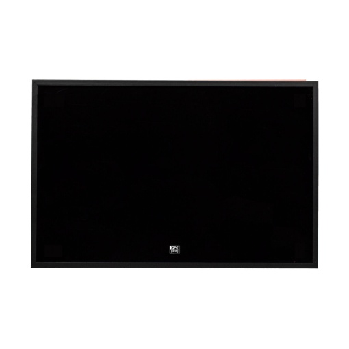 Pizarra magnética negra A3 OXFORD con marco negro