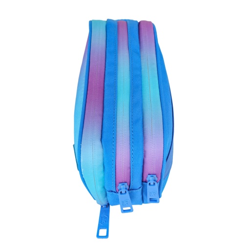 Estojo triplo OXFORD Gradient mystic blue