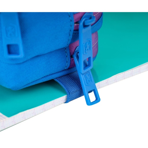 Estojo triplo OXFORD Gradient mystic blue