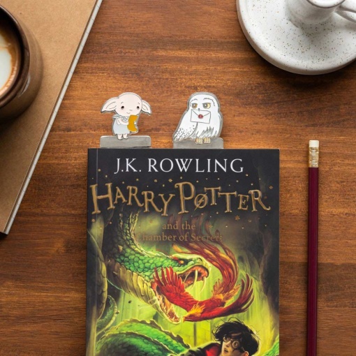 Marcador de livros Harry Potter (4 unidades)
