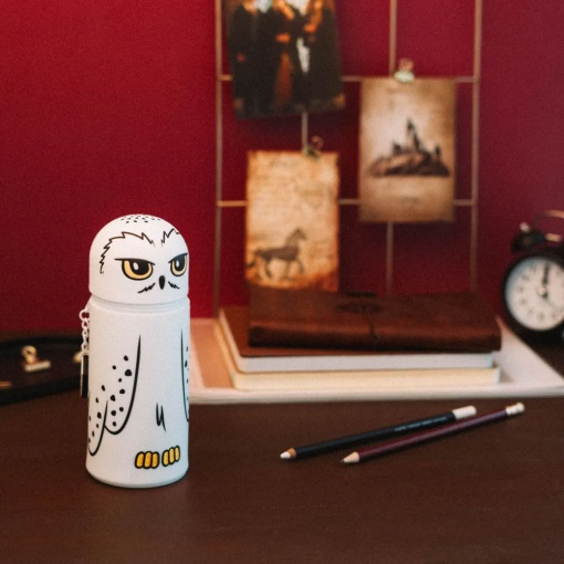 Estojo de silicone 3D Harry Potter Hedwig