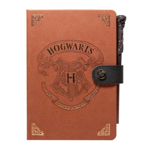 A5 notebook + Harry Potter Hogwarts wand ballpoint pen, dotted, 90 sheets, 100gsm