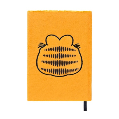 Garfield plush notebook, A5 size, lined, 96 sheets, 100gsm.