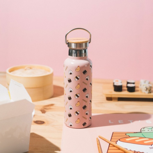 Garrafa térmica Pusheen Sushi Roll 500ml