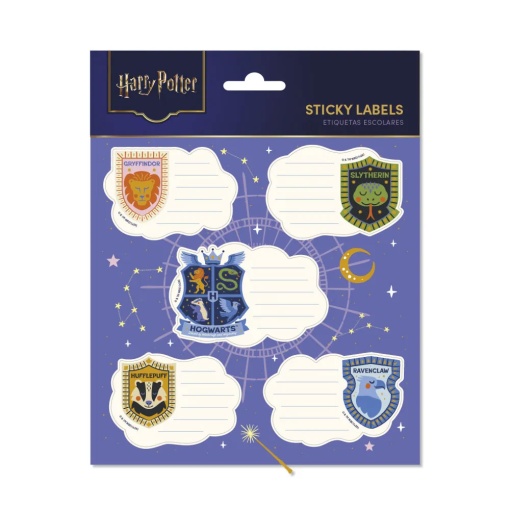 Etiquetas escolares Harry Potter Premium (10 unidades)