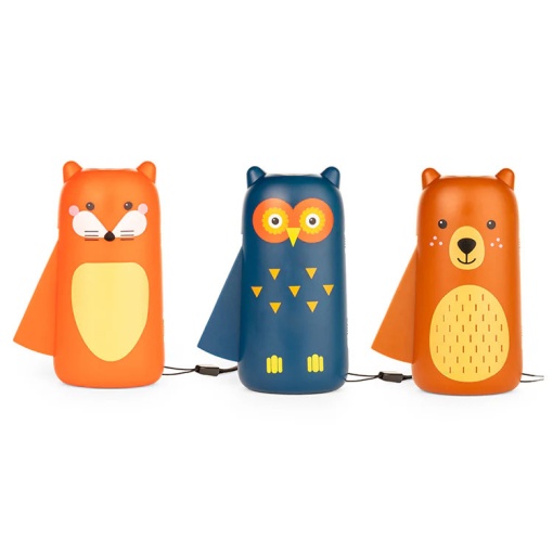 Lanterna de apertar animais KIKKERLAND KIDOKI sortido