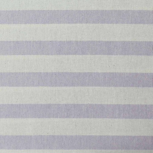Tecido linho alentejano risca larga linho / lilás 1x2,80m 11