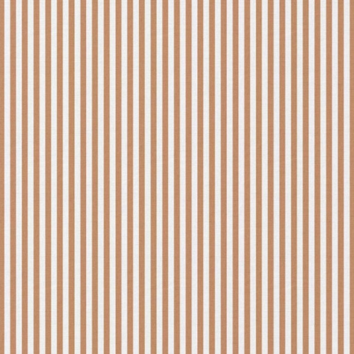 Tecido riscas branco / avelã 1x1,50m 2482/2