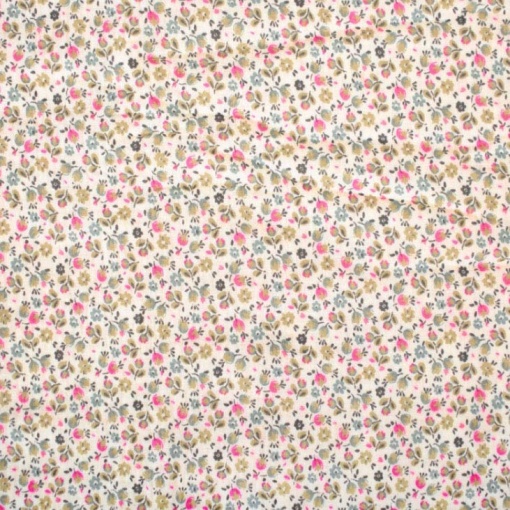 Tecido mousseline flores 1x1,30m 2486/2