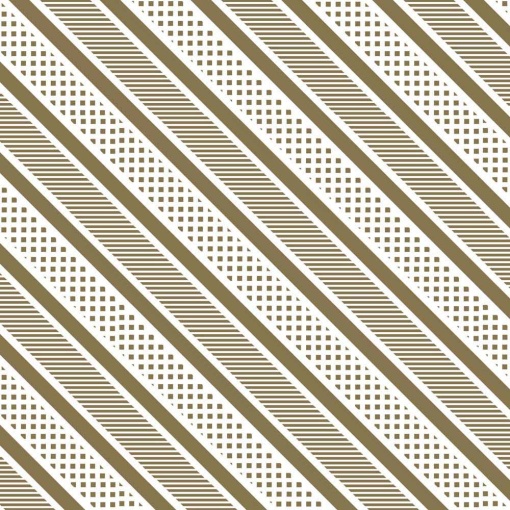 Papel de embrulho JOL clássico 70x100cm geométrico dourado