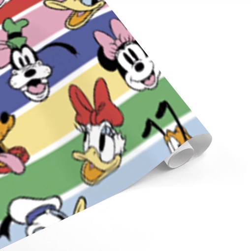 Papel de embrulho EUROPRICE Mickey and Friends rolito 70x200cm sortido
