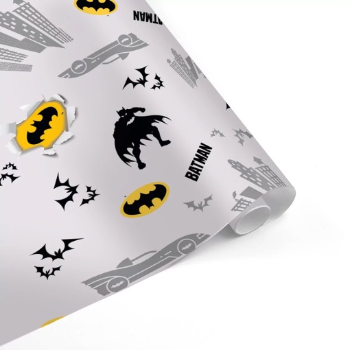 EUROPRICE DC Superheroes Wrapping Paper Roll 70x200cm Assorted