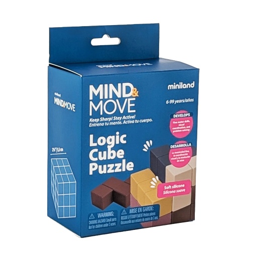 Quebra-cabeças cubo lógico MINILAND Mind&Move