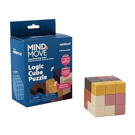 MINILAND Mind & Move logic cube puzzle