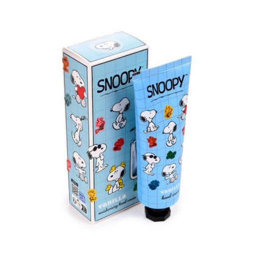 Peanuts Snoopy & Woodstock Vanilla Hand Moisturizing Cream 75ml