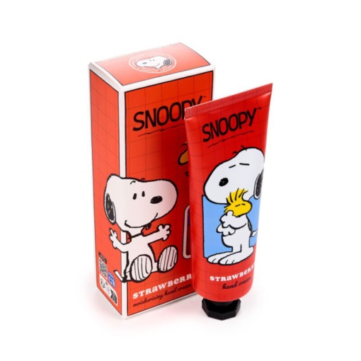 Peanuts Snoopy & Woodstock Vanilla Hand Moisturizing Cream 75ml