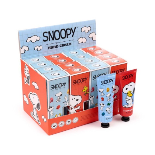 Peanuts Snoopy & Woodstock Vanilla Hand Moisturizing Cream 75ml