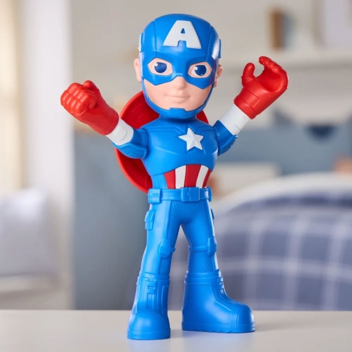 Spidey y sus increíbles amigos Capitán América: Steve Rogers 22 cm Marvel HASBRO