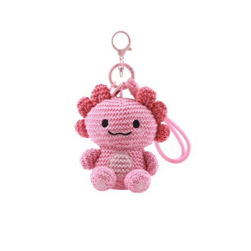 Llavero de ganchillo iTotal Axolutely