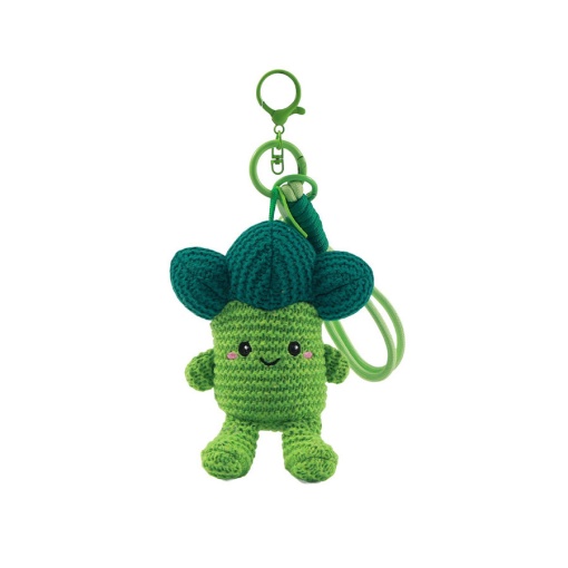 Llavero de ganchillo de Benny el Brócoli de iTotal Fresh Market